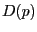 $ D(p)$