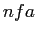 $ nfa$