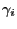 $   	\gamma_{i}$