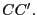 $ CC^{\prime}.$