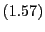 $ \left( 1.57\right) $
