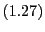 $ \left( 1.27\right) $