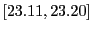 $ [23.11,23.20]$