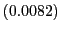 $ (0.0082)$