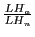 $ \frac{LH_{a}}{LH_{n}}$