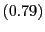 $ \left( 0.79\right) $