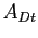 $ A_{Dt}$