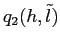 $ q_{2}(h,\tilde l)$
