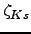 $\zeta _{Ks}$