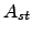 $A_{st}$
