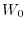 W_0 