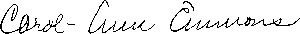 Carol-Ann Emmons Signature