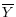 \overline{Y}