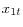 x_{1t}