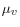 \mu_{v}