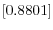 \left[0.8801\right] 