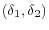 \left( {\delta _1 ,\delta _2 } \right)