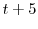  t+5