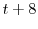  t+8