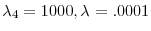  \lambda_4=1000, \lambda=.0001