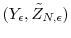  (Y_{\epsilon},\tilde{Z}_{N,\epsilon})
