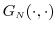  G_\ensuremath{{\scriptscriptstyle N}}(\cdot,\cdot)