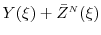  Y(\xi)+\bar{Z}^\ensuremath{{\scriptscriptstyle N}}(\xi)