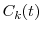  C_k(t)