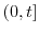  (0,t]