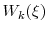  W_k(\xi)