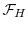  {\cal F}_H