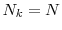  N_k=N