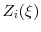  Z_i(\xi)
