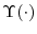  \Upsilon(\cdot)
