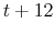  t+12