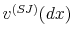  v^{(SJ)}(dx)