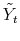  \tilde{Y}_{t}