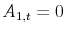  A_{1,t}=0