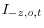 I_{-z,o,t} 