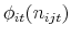  \phi_{it}(n_{ijt})