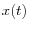  x(t)