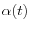 \alpha (t)