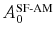 \ensuremath{A_0^\text{SF-AM}\xspace}