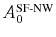 \ensuremath{A_0^\text{SF-NW}\xspace}