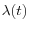 \lambda (t)