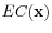 EC({\rm {\bf x}})