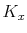 K_x