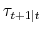 \tau_{t+1\vert t}