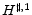  H^{\sharp,1}