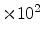  \times10^2
